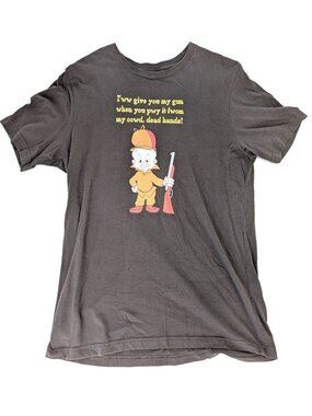 Elmer Fudd T-Shirt - Men's Large - Long Unisex Short Sleeve